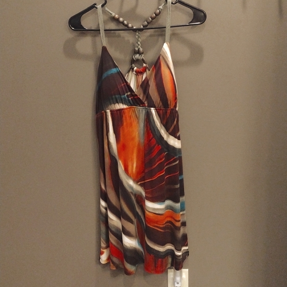 Colorful Boho Venus Dress, size Medium